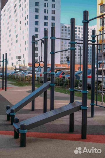 Воркаут Комплексы - Шведская стенка, турник