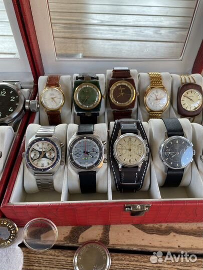 Редкая коллекция часов СССР