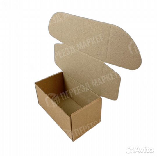 Самосборная картонная коробка №160-ПМ 140х80х70 м