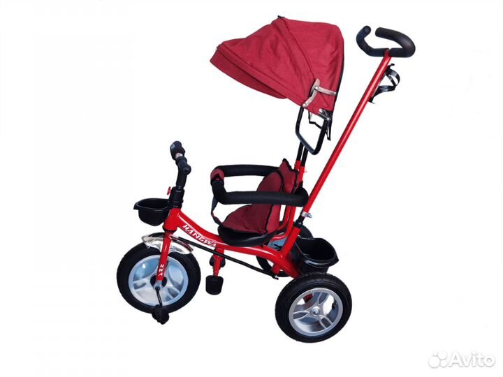 Велосипед-коляска с крышей