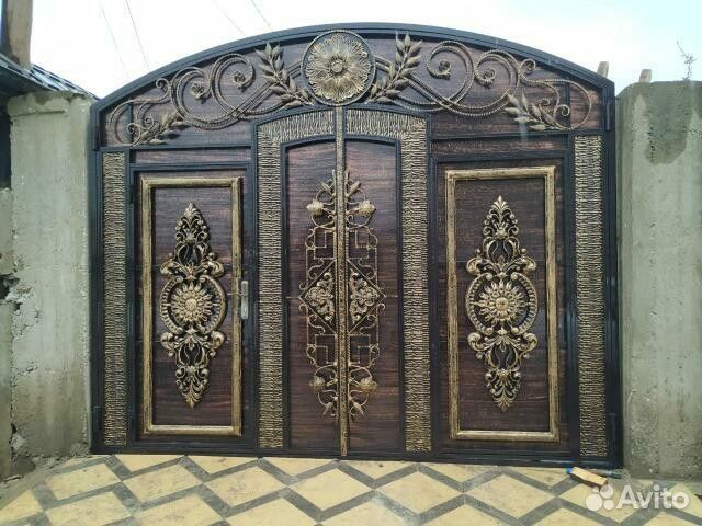 Ворота с калитками и без на заказ Маджалис