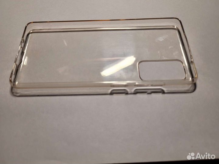 Чехол (бампер) для Samsung Galaxy S20FE прозрачный