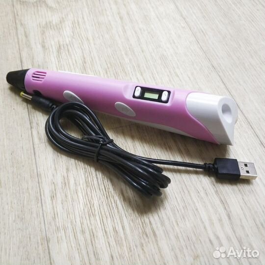 3D ручка второго поколения 3D Pen-2 (ручка, блок п