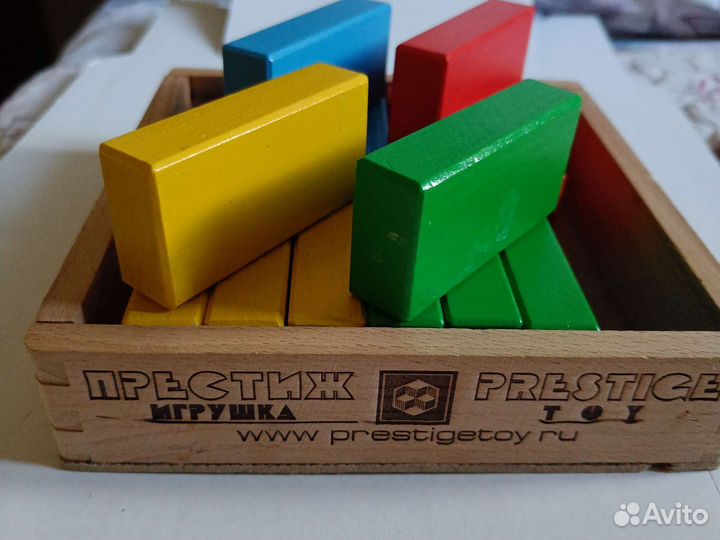 Деревянные кубики