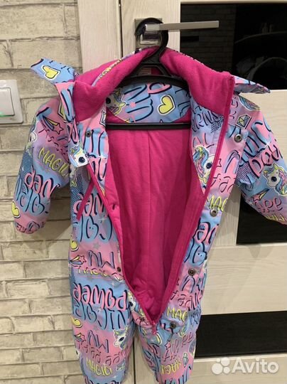 Комбинезон демисезонный 86