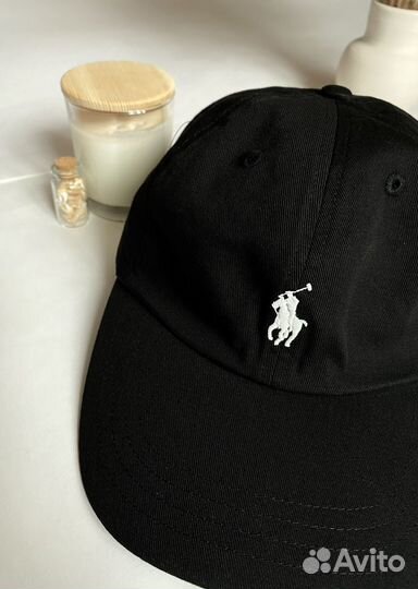 Polo Ralph Lauren кепка белый всадник