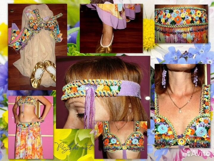 Костюм для восточных танцев