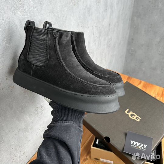 Мужские Ugg Chelsea Crafted Black