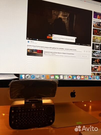 Мультимедиа клавиатура Logitech dinovo mini