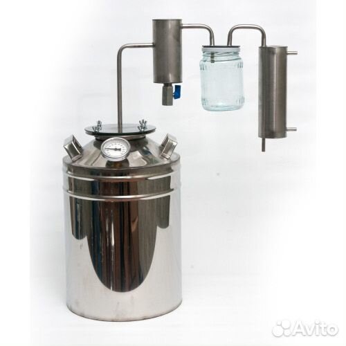 Самогонный аппарат 20л с 2-мя сухопарниками