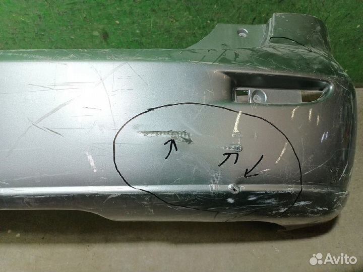 1201100 honda FIT облицовка бампера заднего 2012