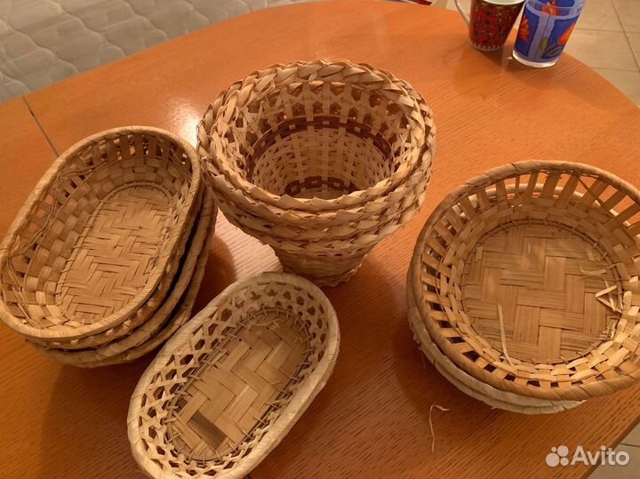 Корзинка плетенная для хранения