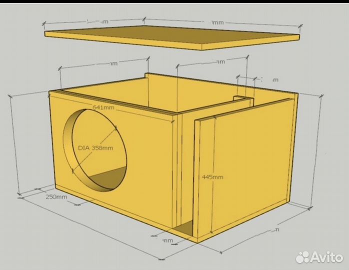 Изготовление короба для сабвуфера