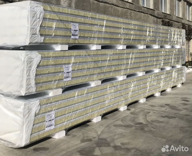 Сендвич панели минвата 120мм