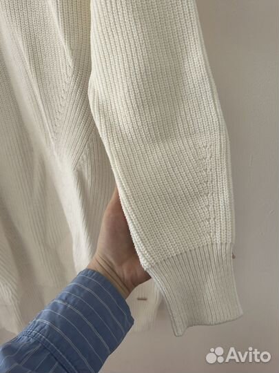 Платье-свитер с зип молнией новое