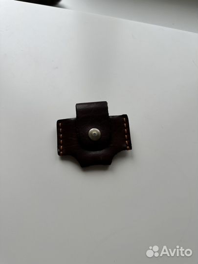 Чехол на airpods 2 из натуральной кожи