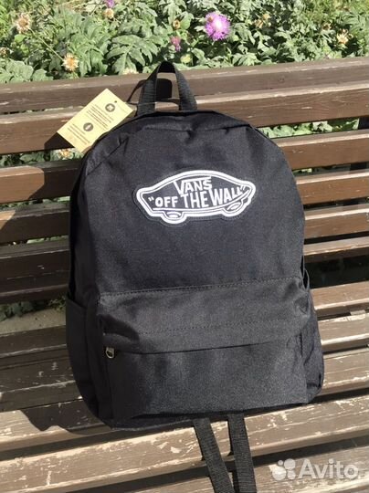 Рюкзак vans off the wall, черный, оригинальный