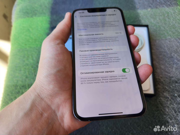 iPhone 13 Pro 100 акб