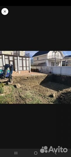 Гайкадзор Услуги мини экскаватора