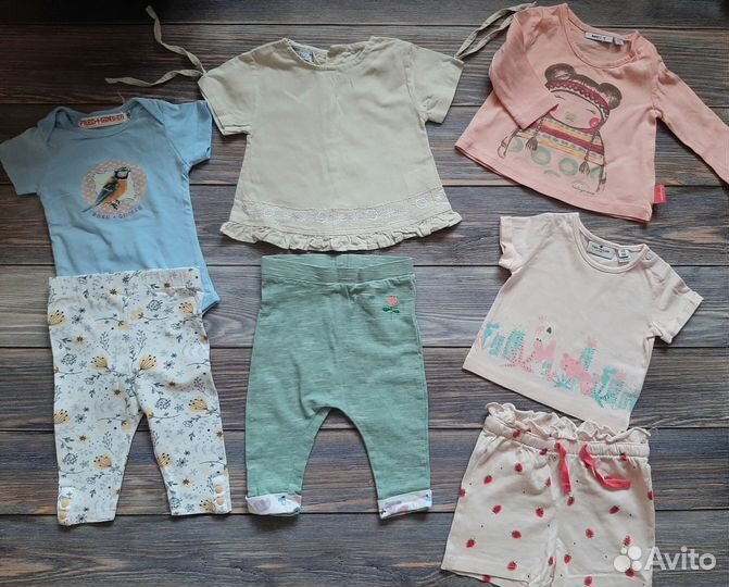 Вещи пакетом 0-3 мес