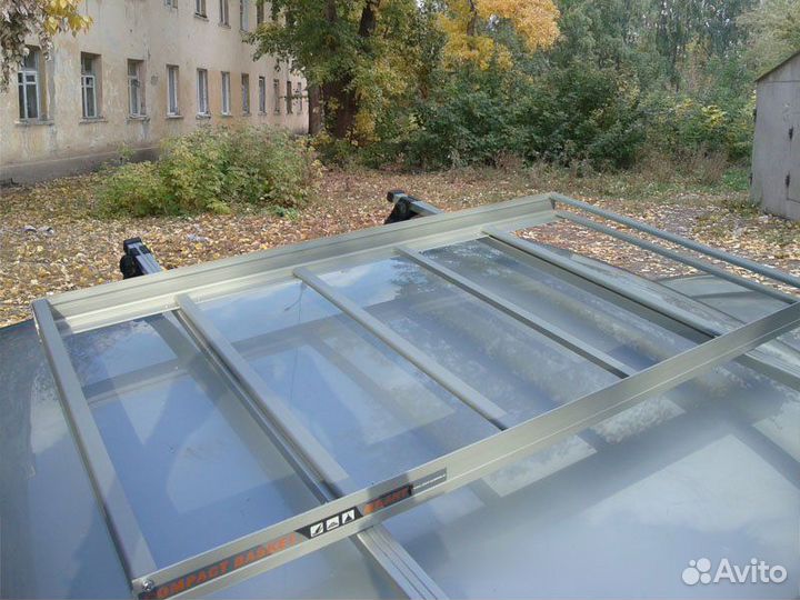 Корзина багажная Атлант 8964 1000х900 мм алюмин