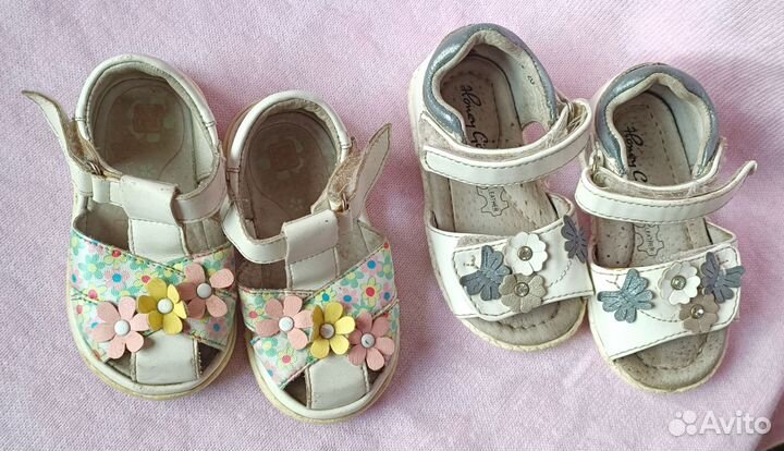 Сандалии, кеды для девочки 20, 21