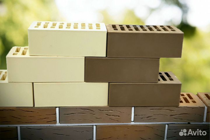 Лицевой керамический кирпич белый бархат Строма 1нф