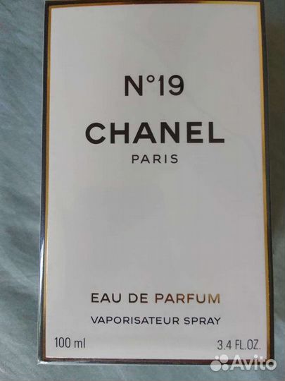 Духи (парфюмированная вода) женские chanel 19