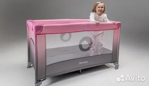 Манеж кровать детский Lionelo stefi складной