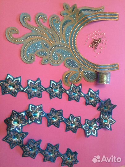 Термоаппликации, стразы, Декор для костюмов