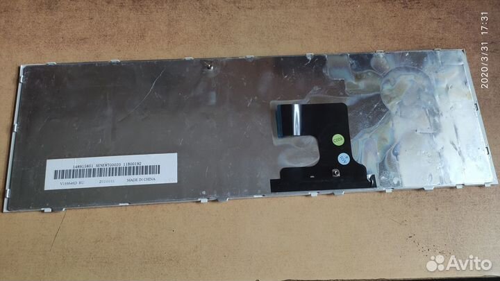 Клавиатуры Б/У для ноутбуков Sony, Dell,RoverBook