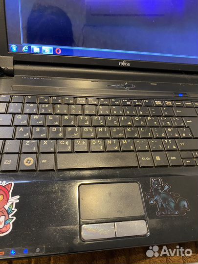 Ноутбук fujitsu lifebook AH530