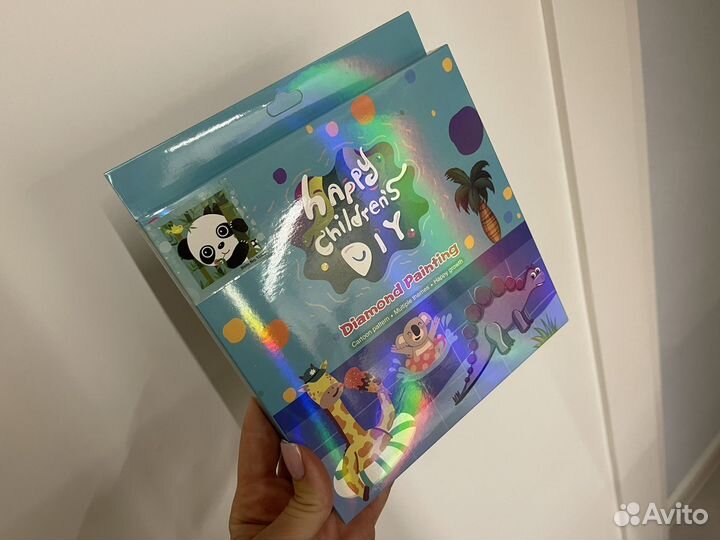 Алмазная мозаика вышивка на подрамнике для детей