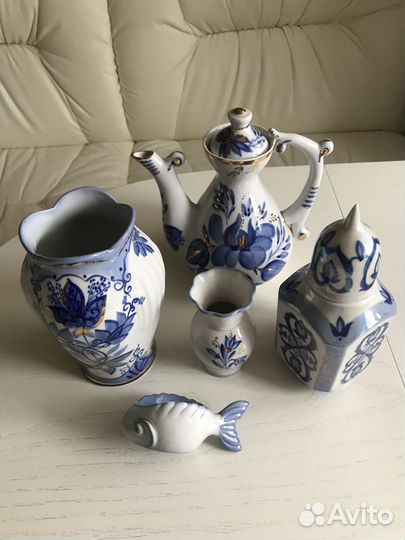 Кисловодский фарфор;Кастрюля termisil;Сервиз