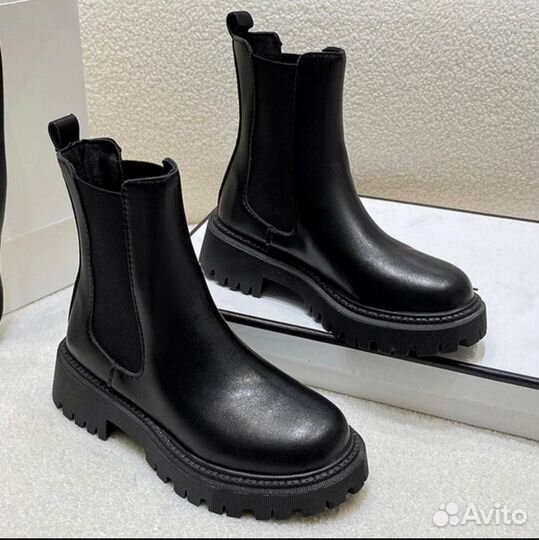 Ботинки зимние челси