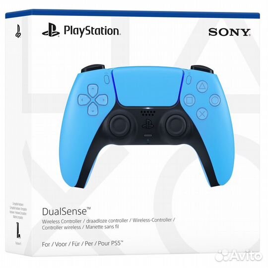 Геймпад DualSense для консоли Sony PS5, Blue