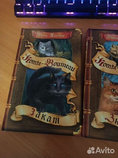 Книги коты Воители
