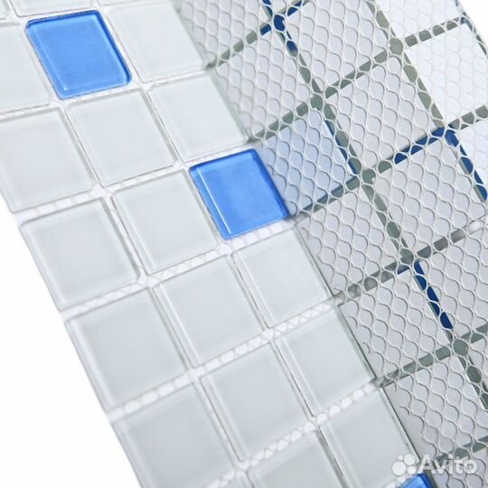 Плитка мозаика на сетке 