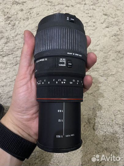 Объектив на фотоаппарат nikon 70-300 f 4-5,6