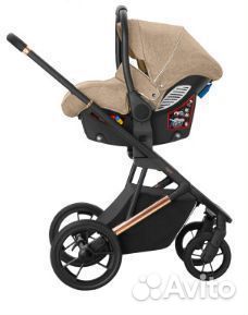 Коляска 3 в 1 carrello Sigma Beige