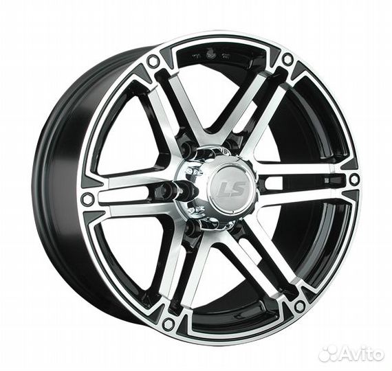 R17 6x139,7 8J ET10 D110,5 LS Wheels 473 BKF