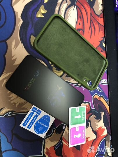 Продам набор чехол и секло матовое