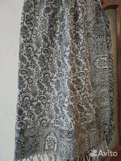 Платок шаль с люрексом
