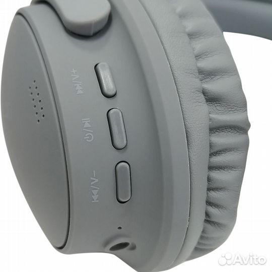 Гарнитура hoco W40 Mighty, bluetooth, накладная, серый