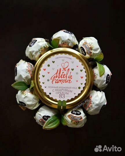 Сладкие букеты из конфет