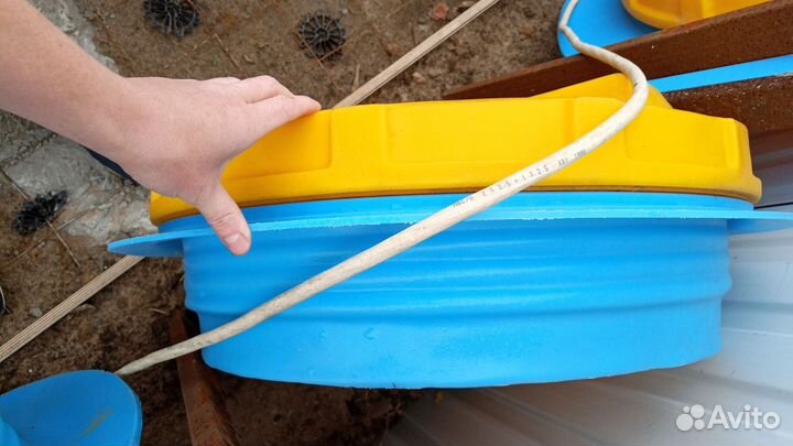 Крышка для колодца с люком