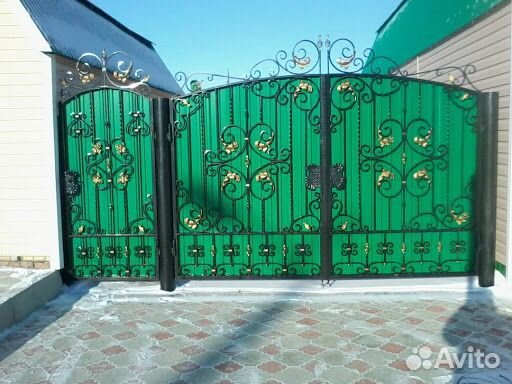 Кованые ворота