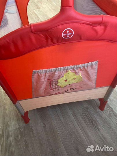 Детская кровать манеж с матрасом