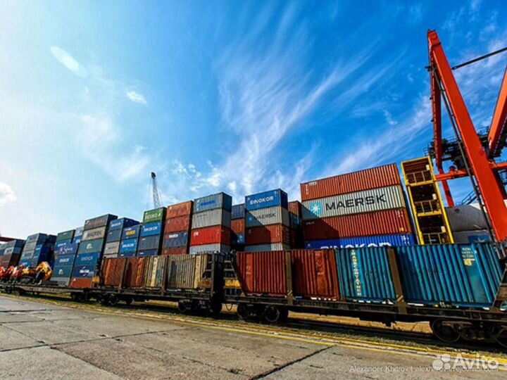 Жд перевозки, контейнерные перевозки, 20-40 футов