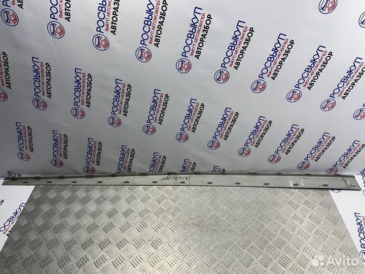 Накладка порога Renault Duster I рестайлинг (2015–